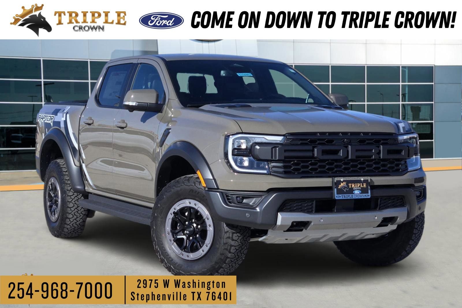 New 2025 Ford Ranger Raptor