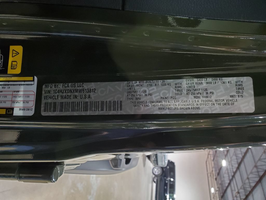 Used 2021 Jeep Wrangler Unlimited Sport AWD/4WD image 50