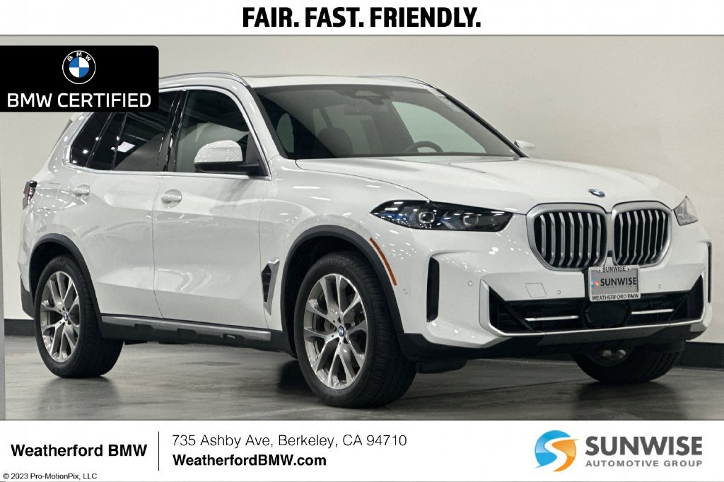 Certified 2024 BMW X5 xDrive40i w/ Premium Package