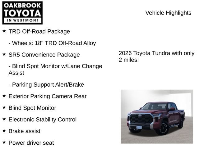 New 2026 Toyota Tundra SR5 image 7