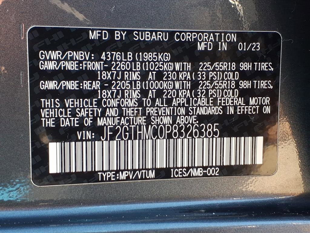 Certified 2023 Subaru Crosstrek 2.5i Limited image 25