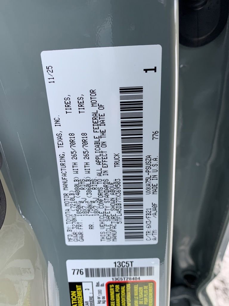 New 2026 Toyota Tundra SR5 image 32