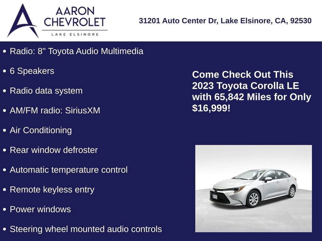 Used 2023 Toyota Corolla LE image 5