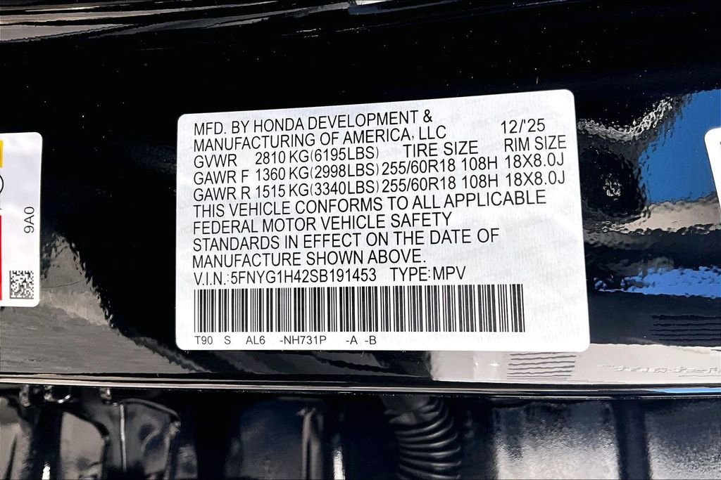 New 2025 Honda Pilot EX-L image 8