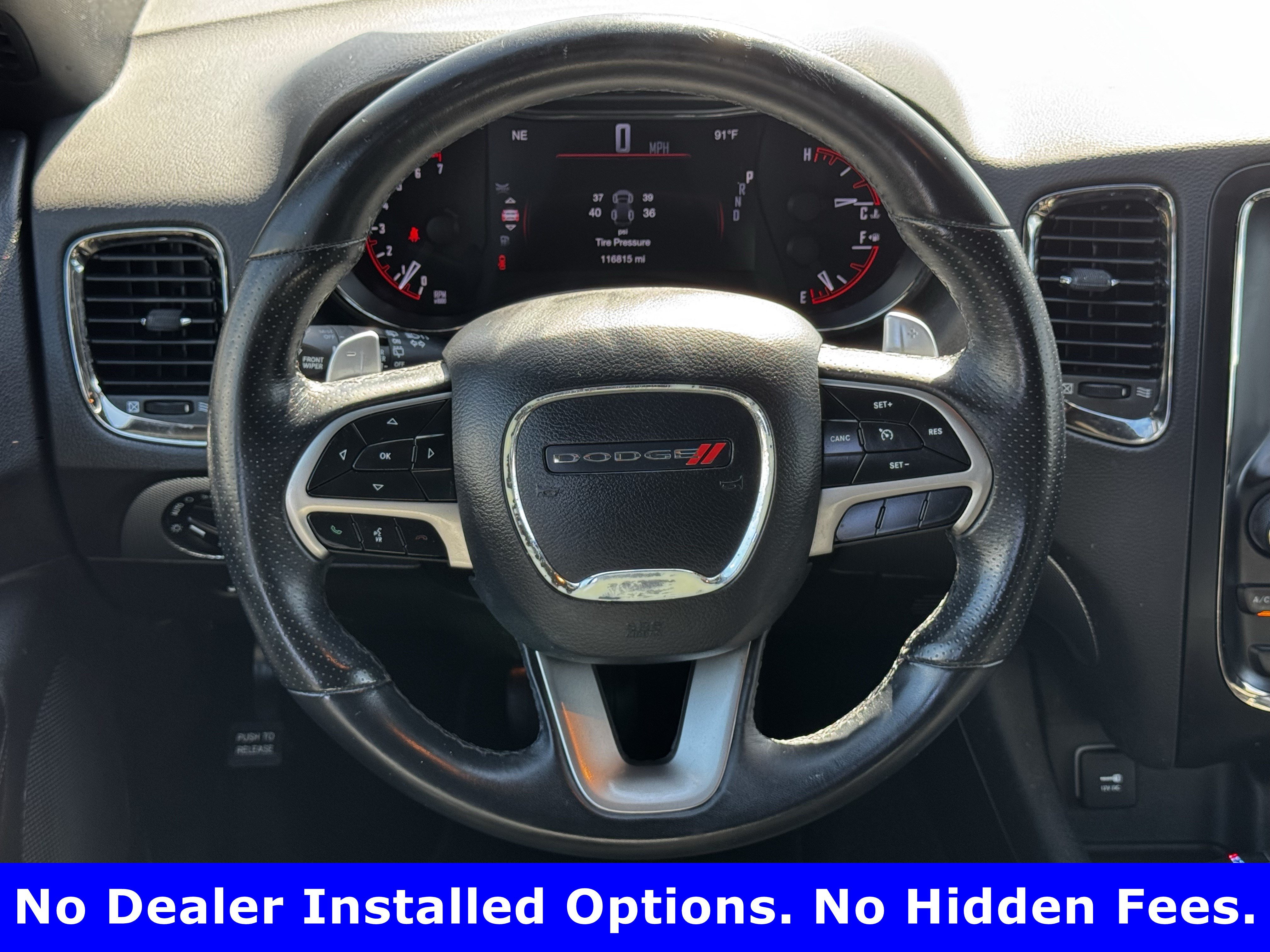 Used 2019 Dodge Durango GT w/ Blacktop Package RWD image 12