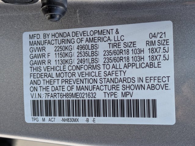 Used 2021 Honda CR-V EX-L image 25