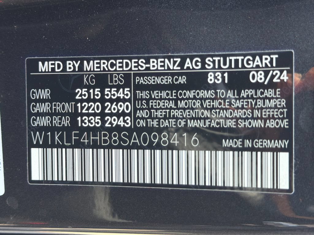 Certified 2025 Mercedes-Benz E 350 4MATIC Sedan w/ MBUS Superscreen Package image 43