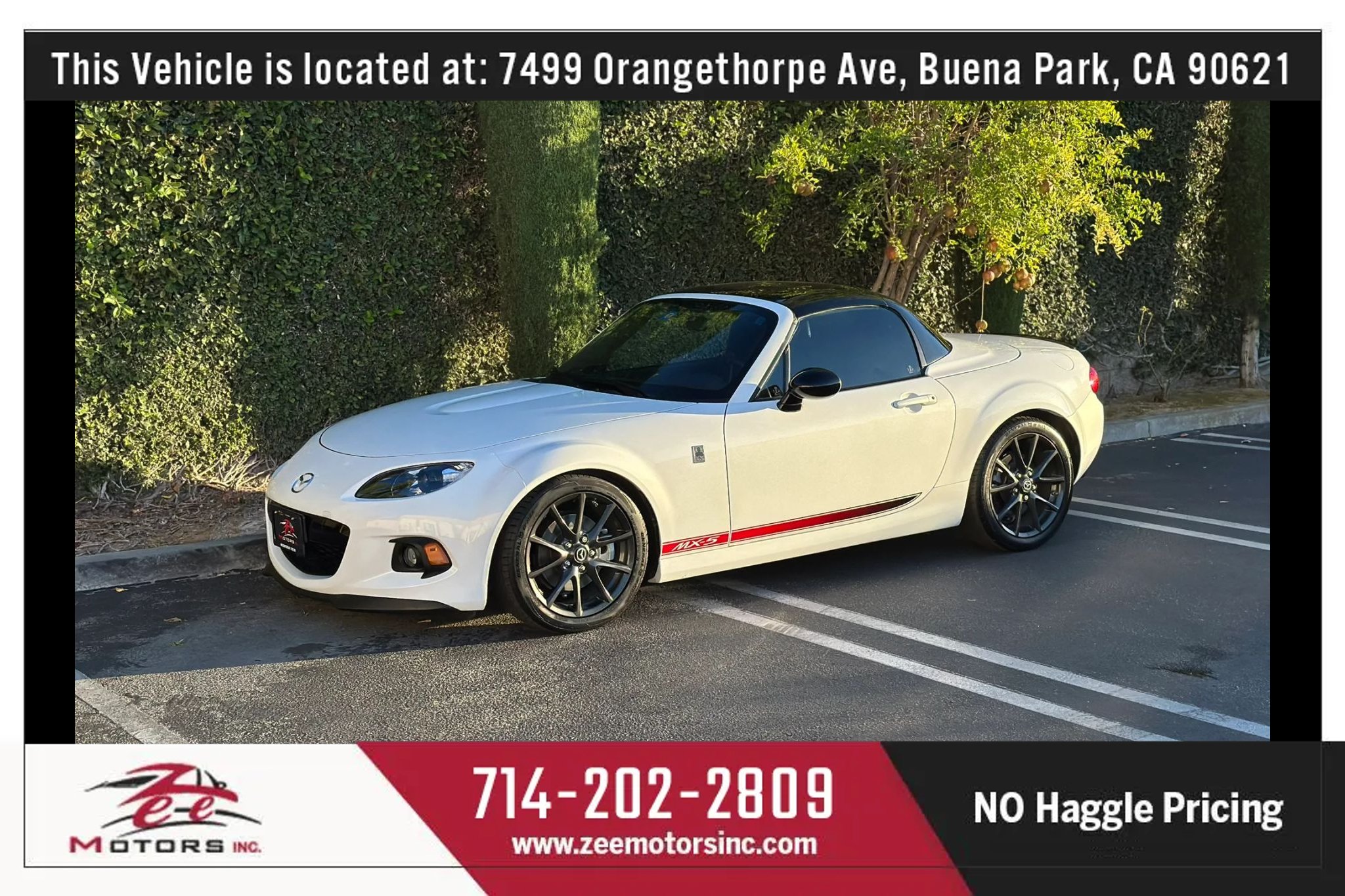 Used 2015 MAZDA MX-5 Miata Club RWD image 12