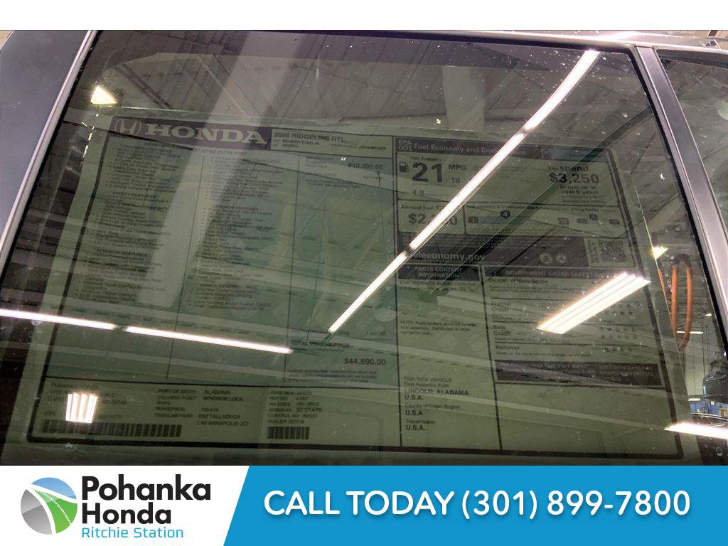 New 2026 Honda Ridgeline RTL image 22