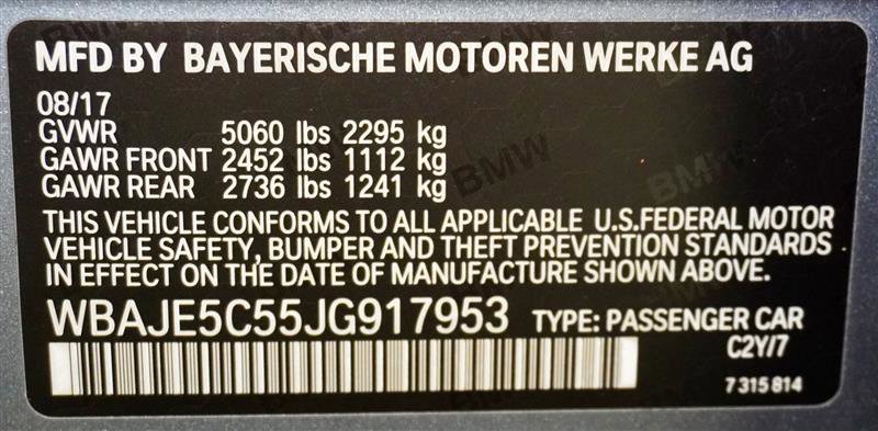 Used 2018 BMW 540i image 53