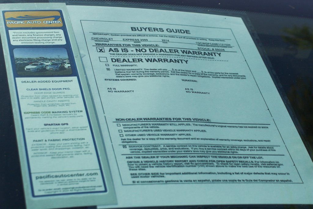 Used 2014 Chevrolet Express 2500 image 42