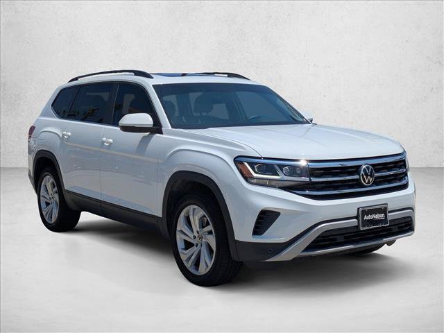 Used 2021 Volkswagen Atlas SE w/ Panoramic Sunroof Package FWD video 3