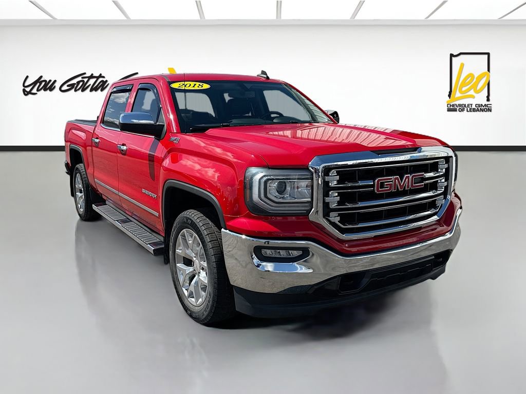 Used 2018 GMC Sierra 1500 SLT w/ SLT Premium Package AWD/4WD image 3