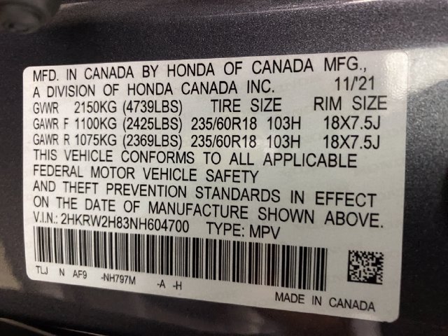 Used 2022 Honda CR-V EX-L image 24