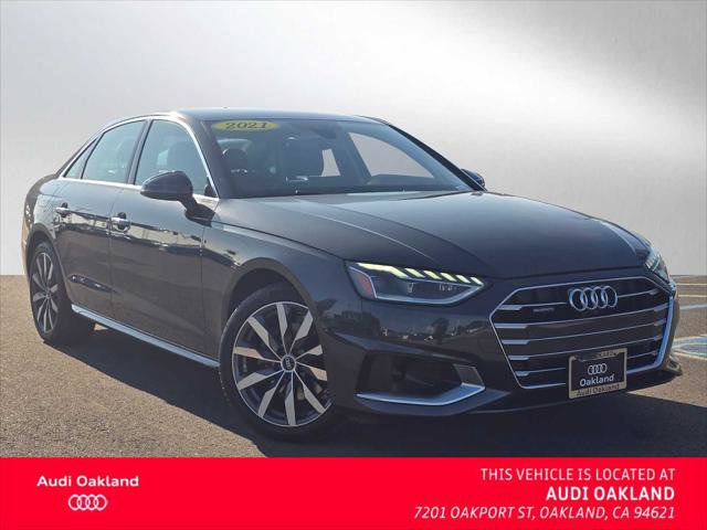 Used 2021 Audi A4 2.0T Premium Plus w/ Premium Plus Package image 1