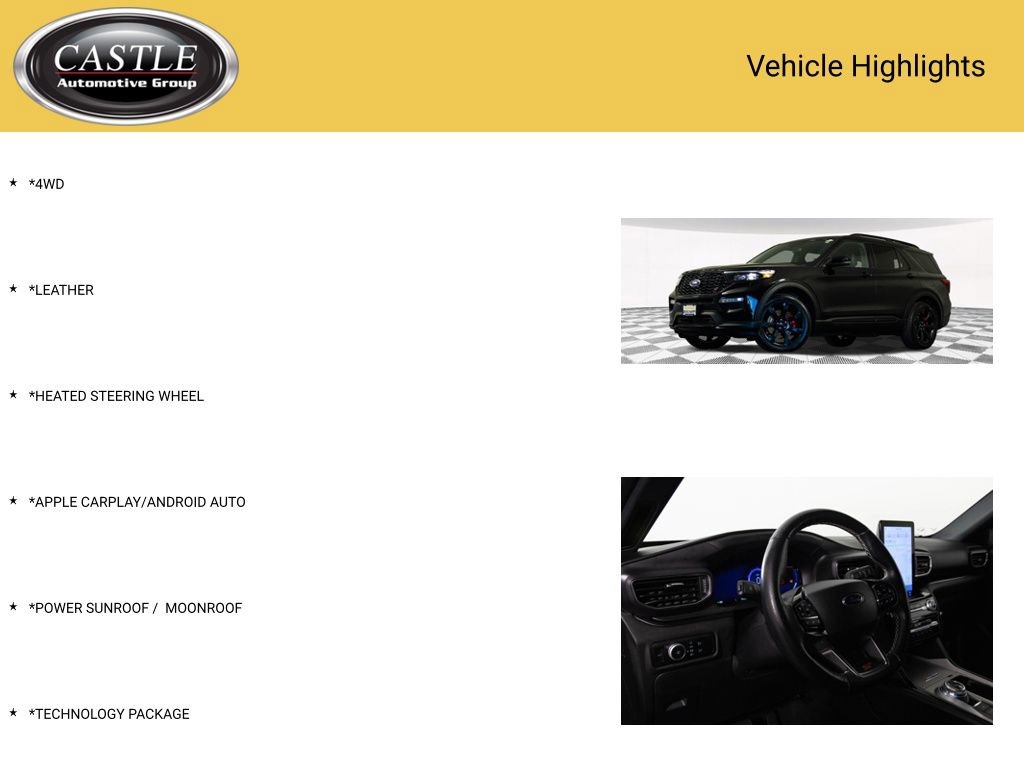 Used 2023 Ford Explorer ST w/ Equipment Group 401A image 3