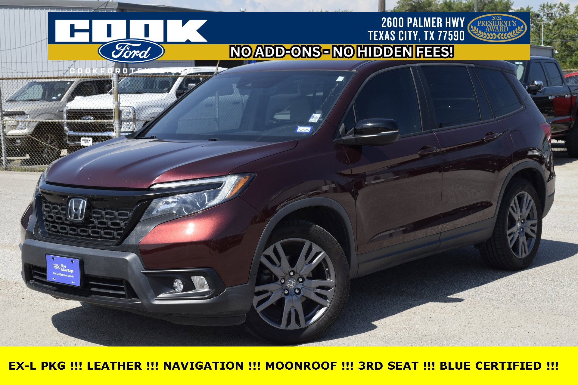 Used 2020 Honda Passport EX-L