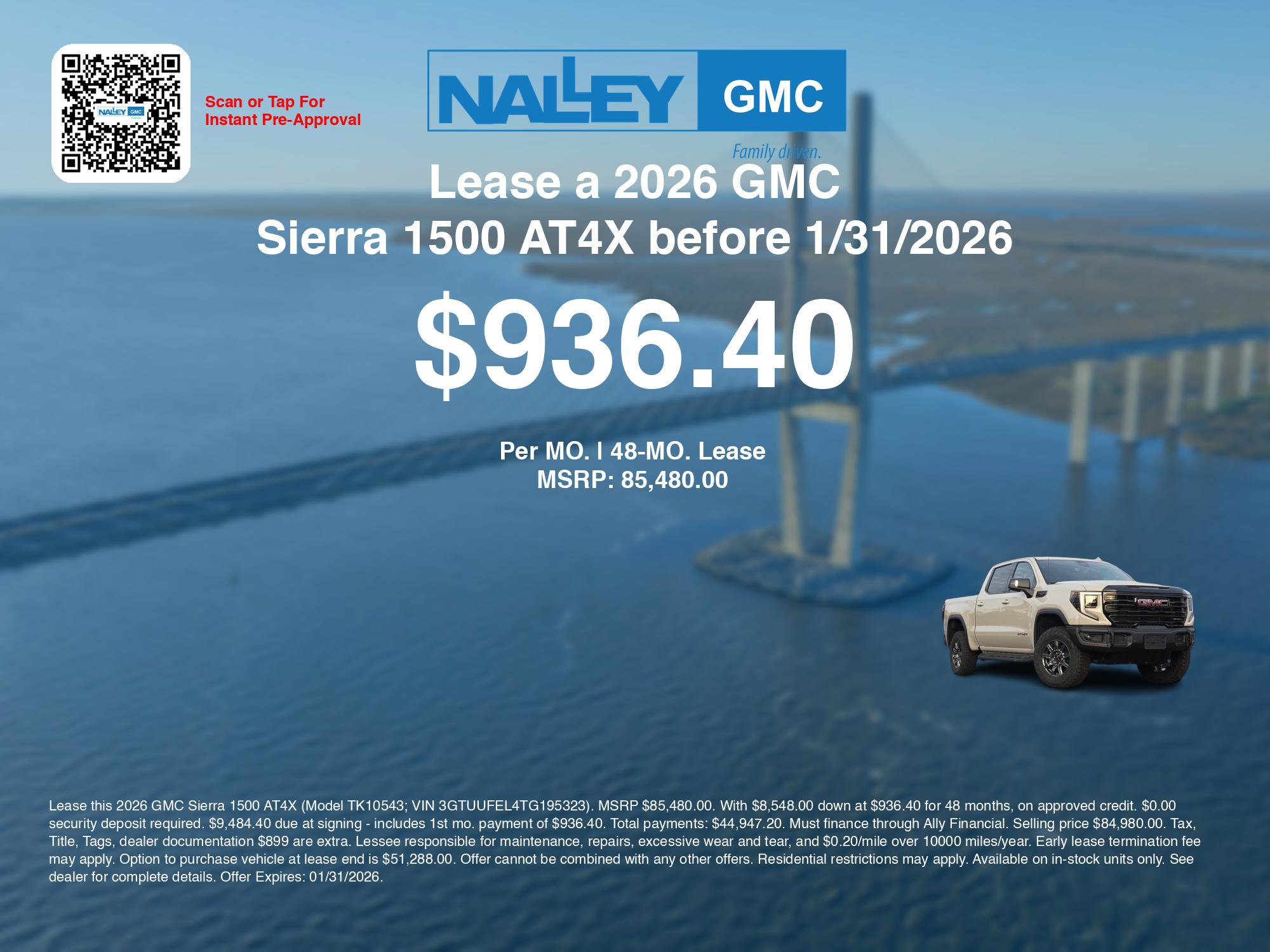 New 2026 GMC Sierra 1500 AT4X image 3