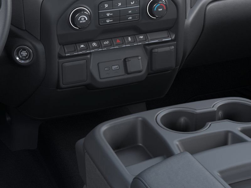 New 2024 Chevrolet Silverado 1500 Custom w/ LPO, Dark Essentials Package RWD image 23