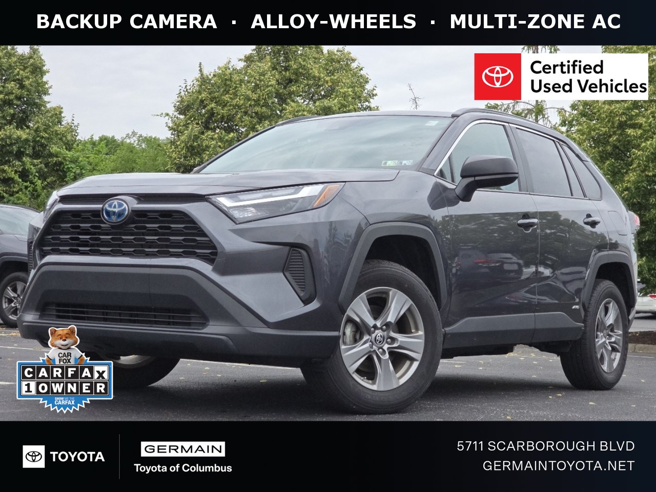 Certified 2024 Toyota RAV4 LE AWD/4WD image 1