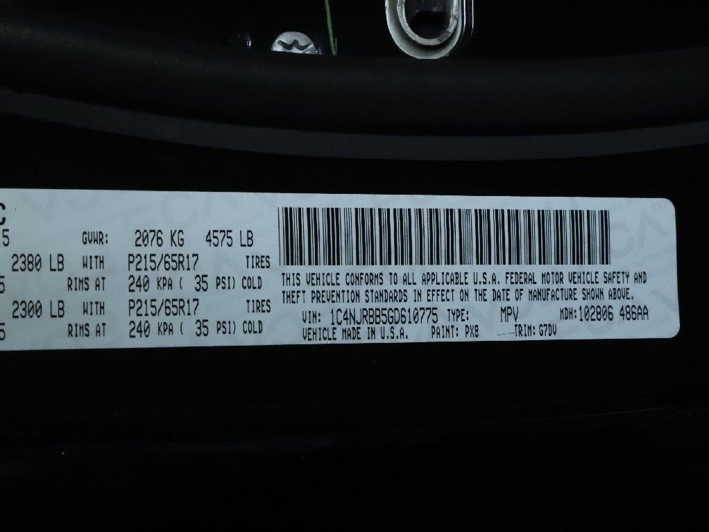 Used 2016 Jeep Patriot Sport w/ Power Value Group AWD/4WD image 19