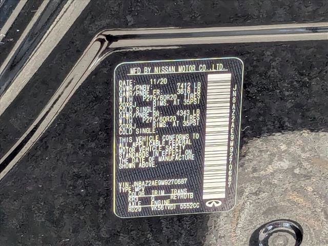 Used 2021 INFINITI QX80 Luxe w/ Cargo Package image 22