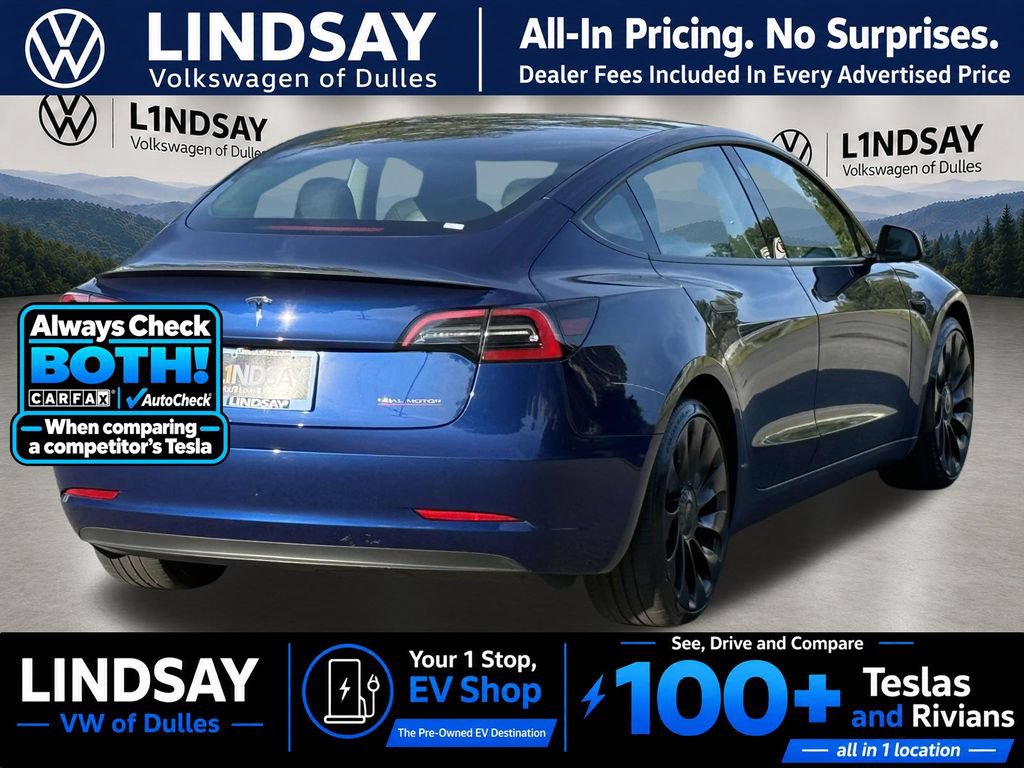 Used 2023 Tesla Model 3 Performance AWD/4WD image 7