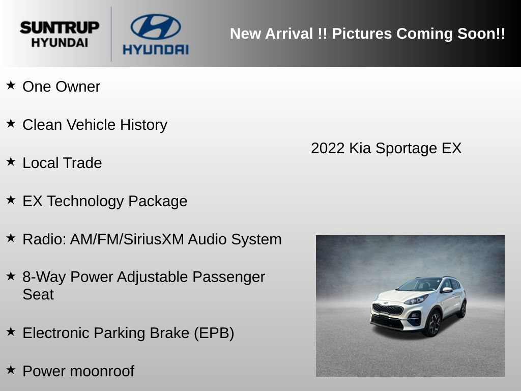 Used 2022 Kia Sportage EX w/ EX Technology Package FWD image 6