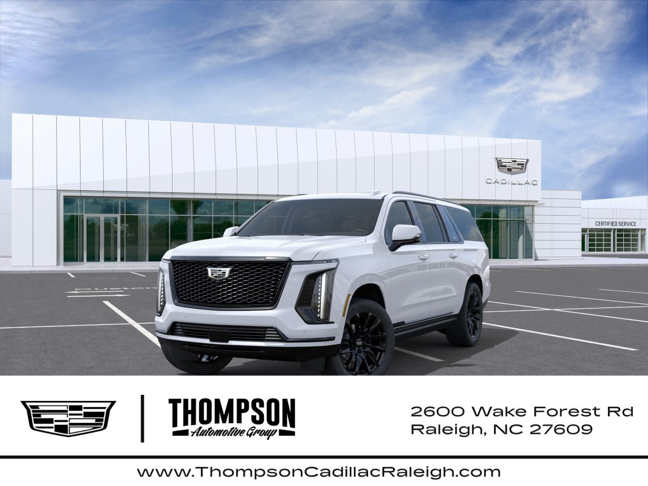 New 2026 Cadillac Escalade ESV Sport w/ LPO, ONYX Package AWD/4WD image 8