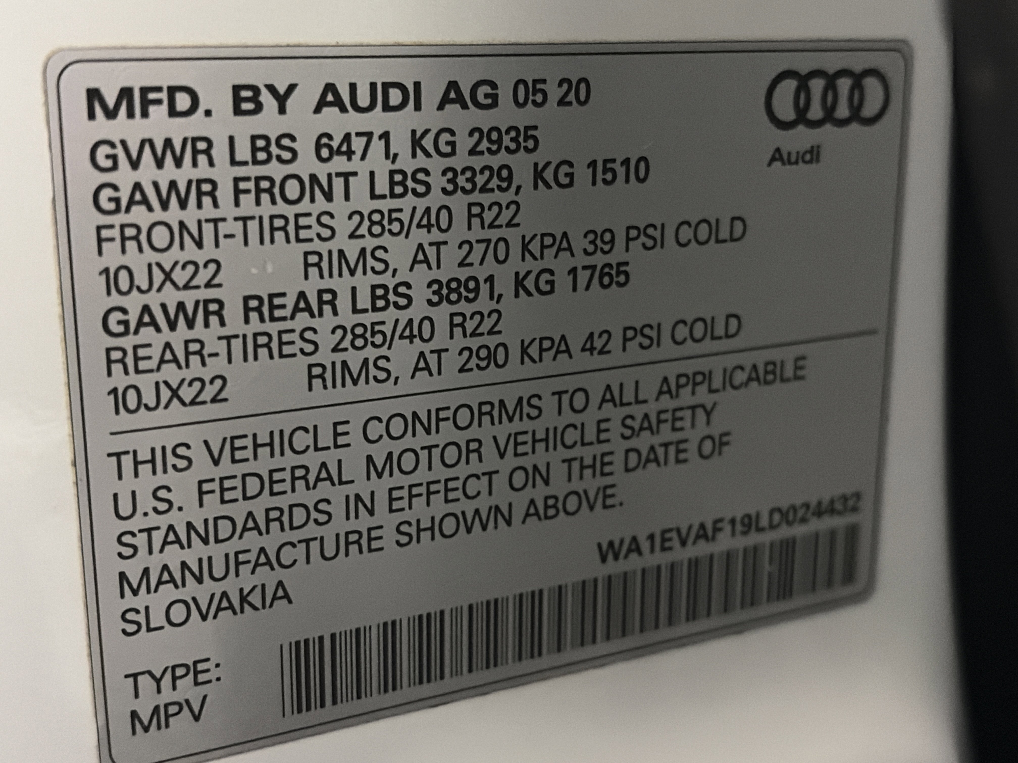 Used 2020 Audi Q8 Premium Plus image 53