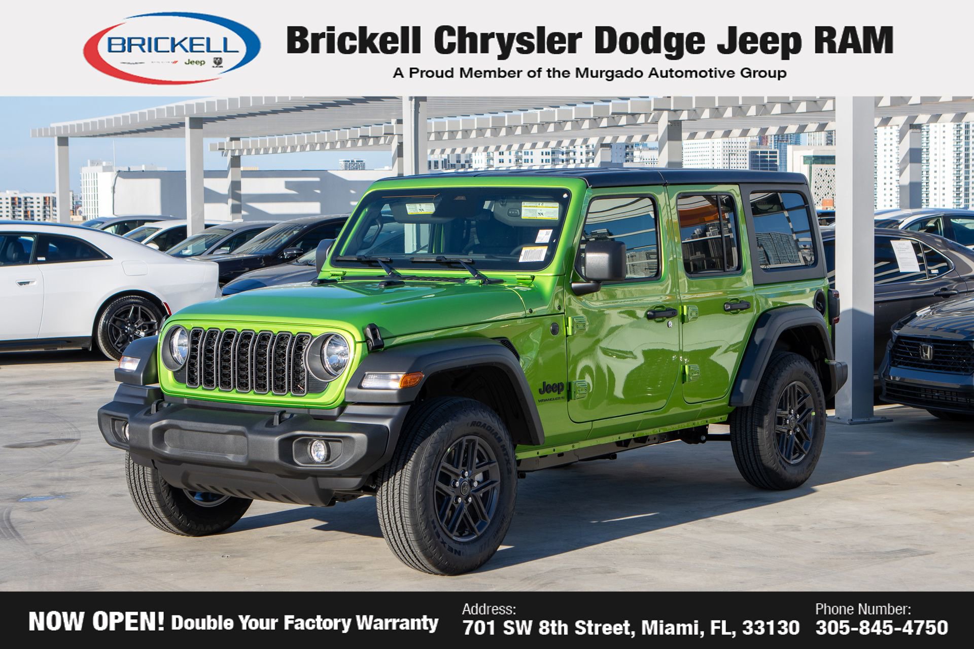 New 2026 Jeep Wrangler Sport S