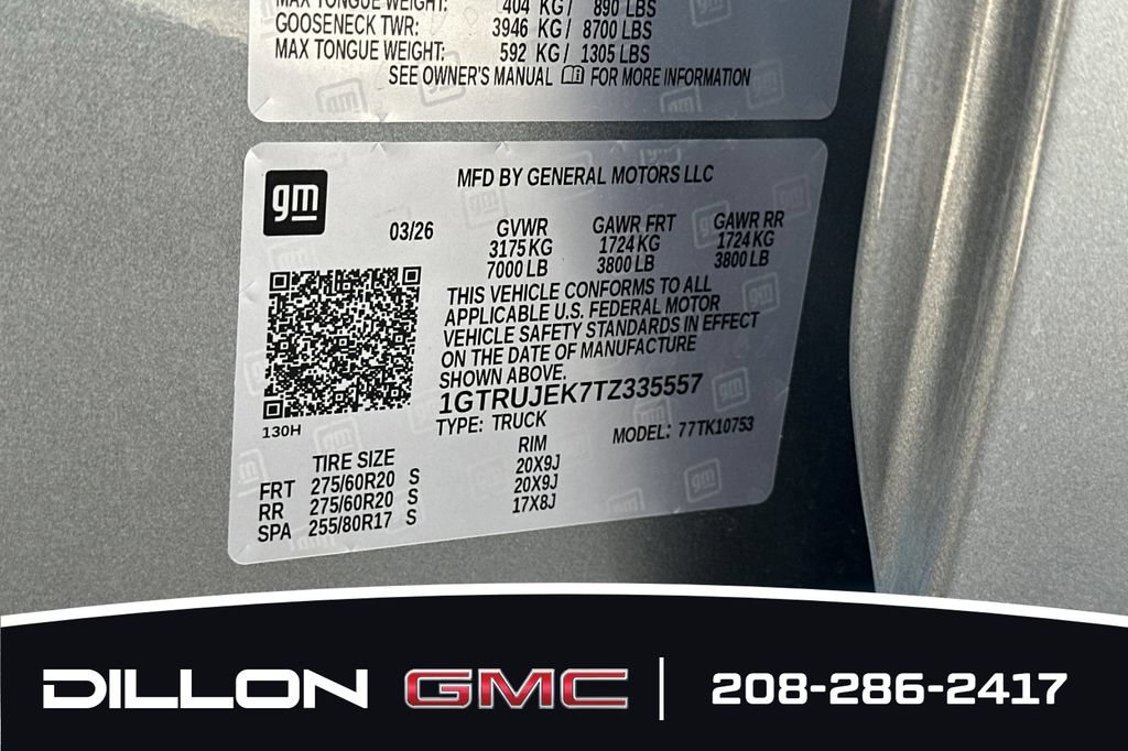 New 2026 GMC Sierra 1500 Elevation AWD/4WD image 29