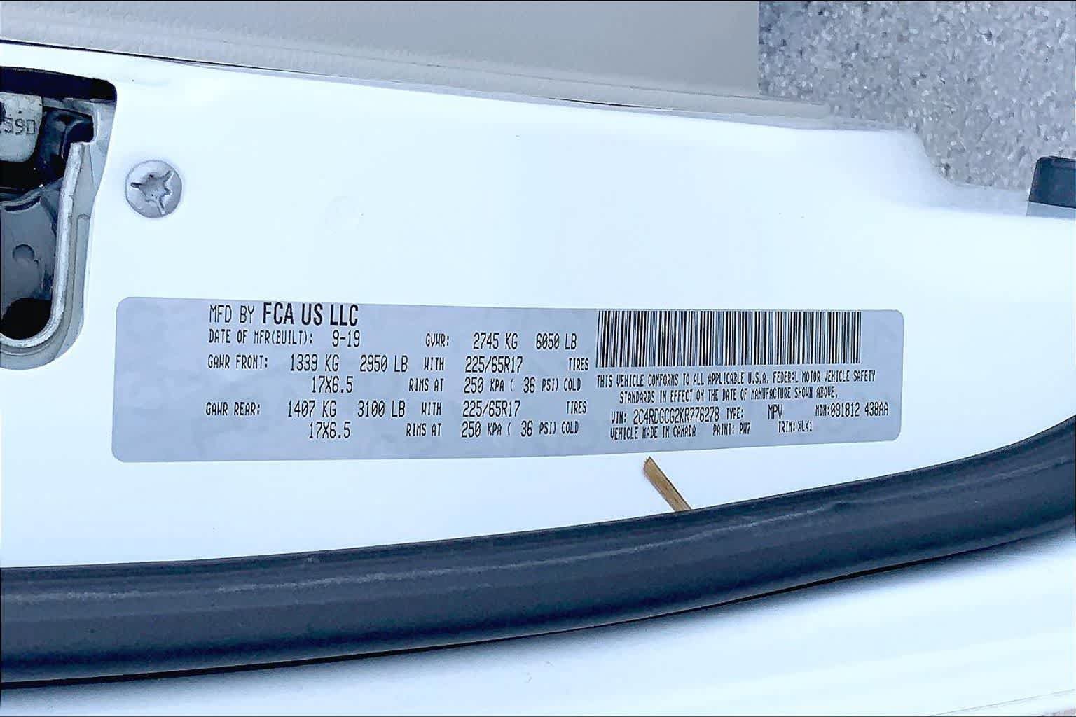 Used 2019 Dodge Grand Caravan SXT FWD image 20
