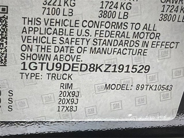 Used 2019 GMC Sierra 1500 SLT w/ SLT Premium Plus Package image 31