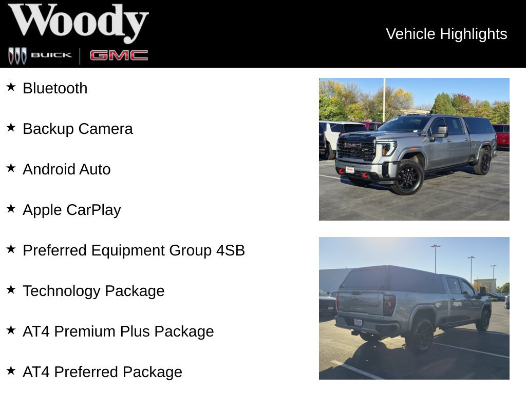 Certified 2026 GMC Sierra 2500 AT4 w/ AT4 Premium Plus Package AWD/4WD image 3