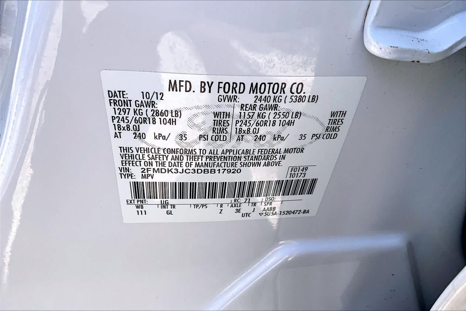 Used 2013 Ford Edge SEL FWD image 32