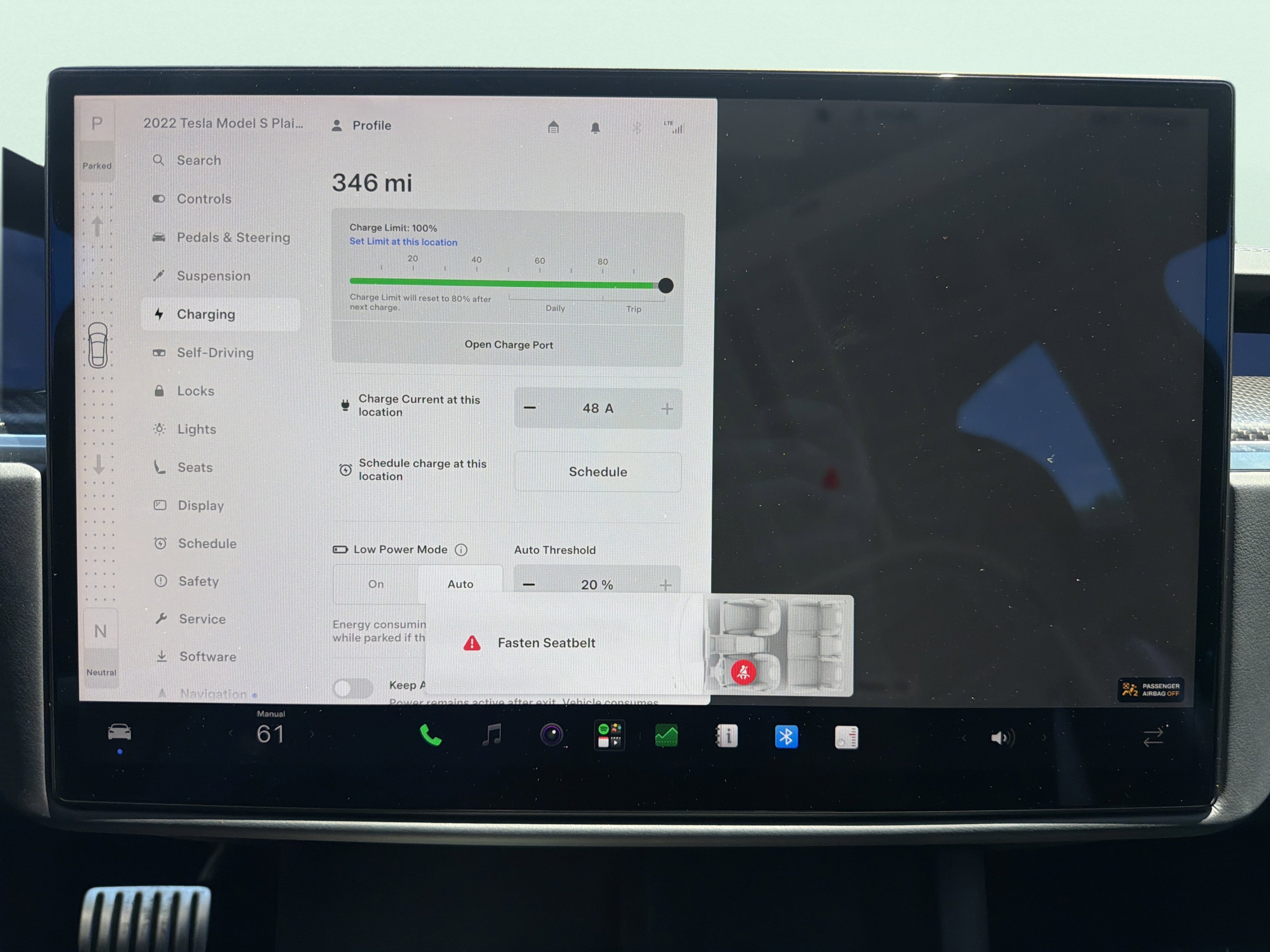 Used 2022 Tesla Model S Plaid AWD/4WD image 49
