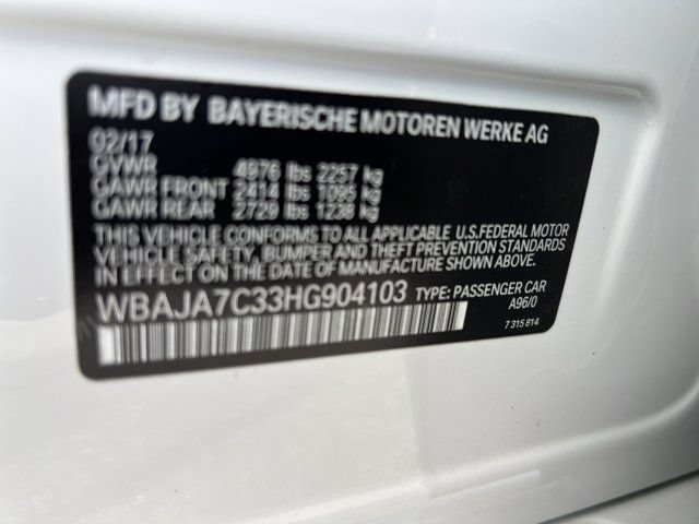 Used 2017 BMW 530i xDrive AWD/4WD image 38