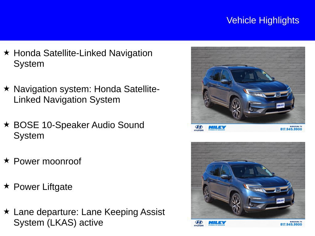 Used 2021 Honda Pilot Touring image 10