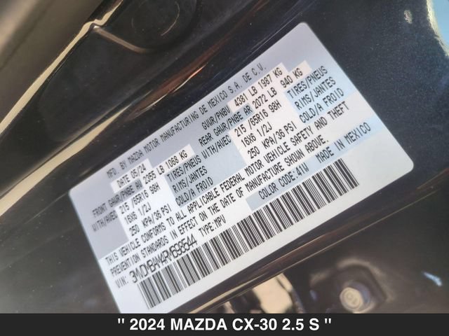 Used 2024 MAZDA CX-30 AWD 2.5 S image 31