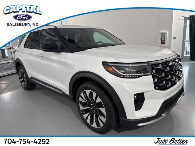 New 2026 Ford Explorer Platinum w/ LUX Leather Package
