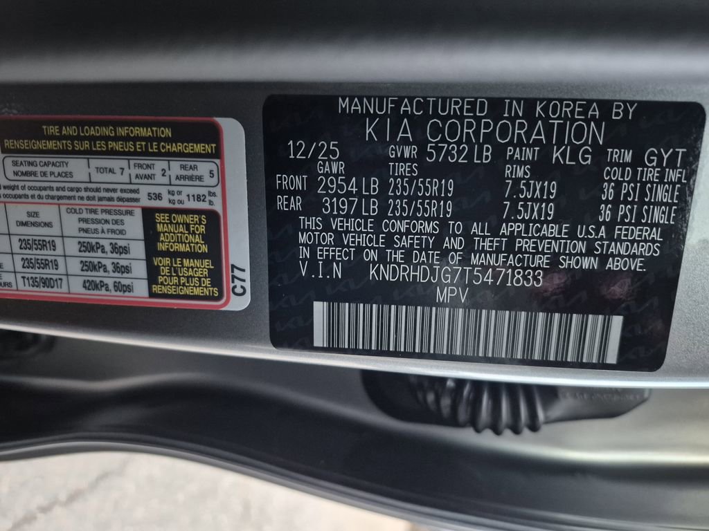 New 2026 Kia Sorento EX AWD/4WD image 27