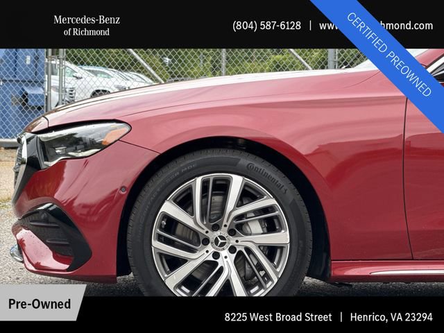 Used 2025 Mercedes-Benz E 350 4MATIC Sedan image 11