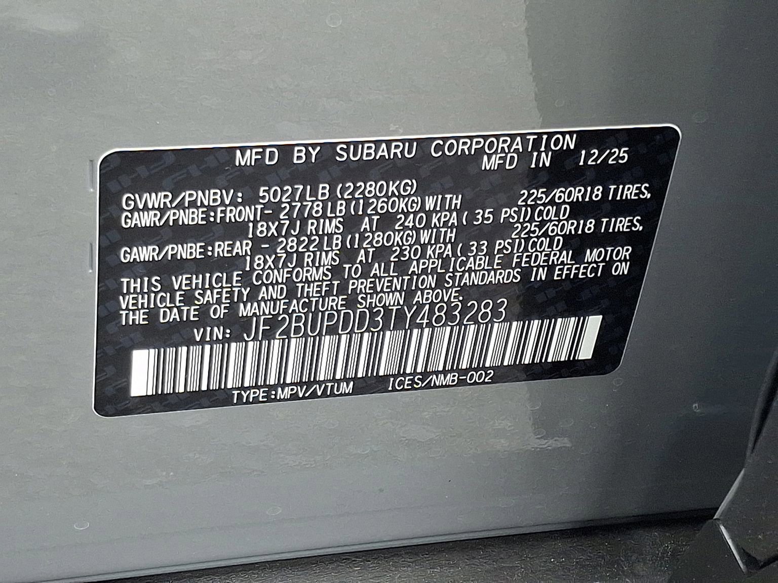 New 2026 Subaru Outback Limited image 12