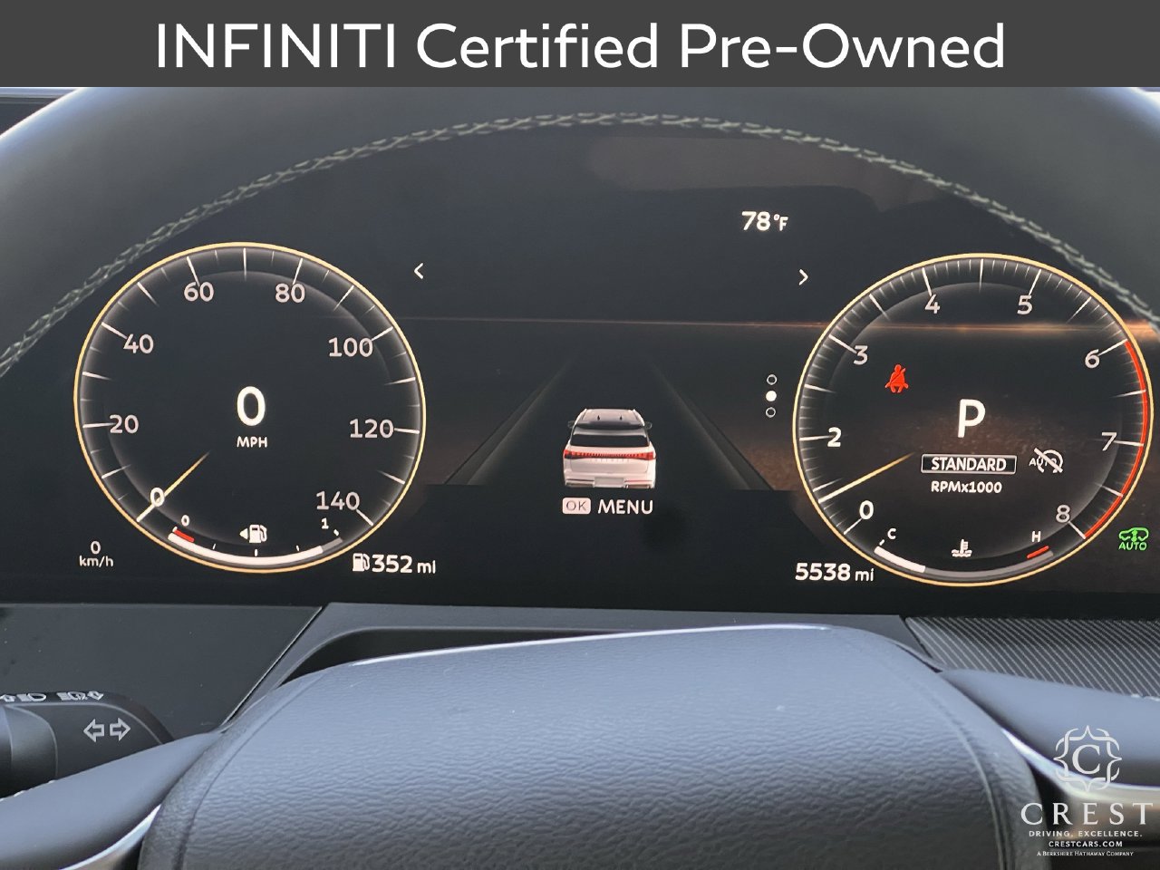 Certified 2026 INFINITI QX80 Luxe w/ Cargo Package RWD image 17
