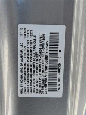 Used 2016 Honda Odyssey Touring image 27