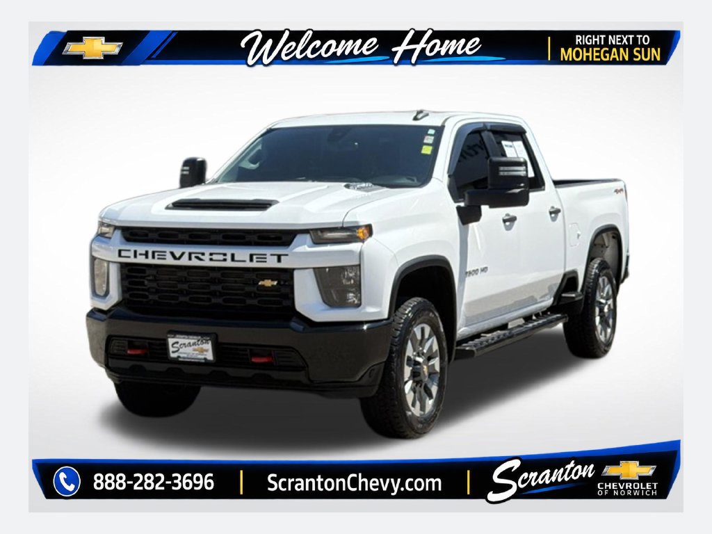 Certified 2022 Chevrolet Silverado 2500 Custom w/ Custom Value Package AWD/4WD 360° Tour