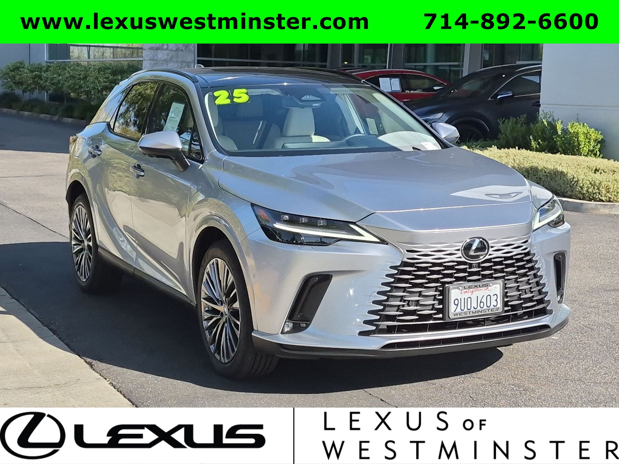 Used 2025 Lexus RX 450h AWD w/ Convenience Package image 3