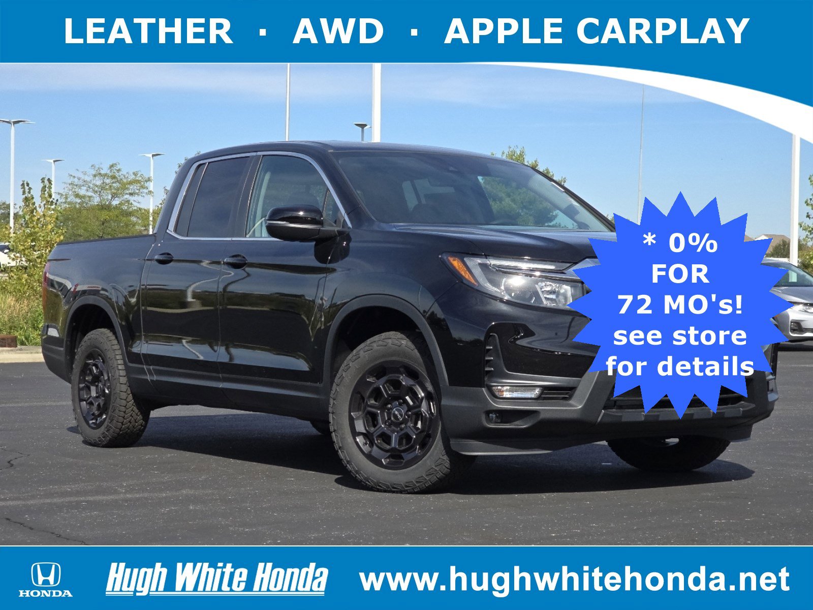 New 2025 Honda Ridgeline RTL+