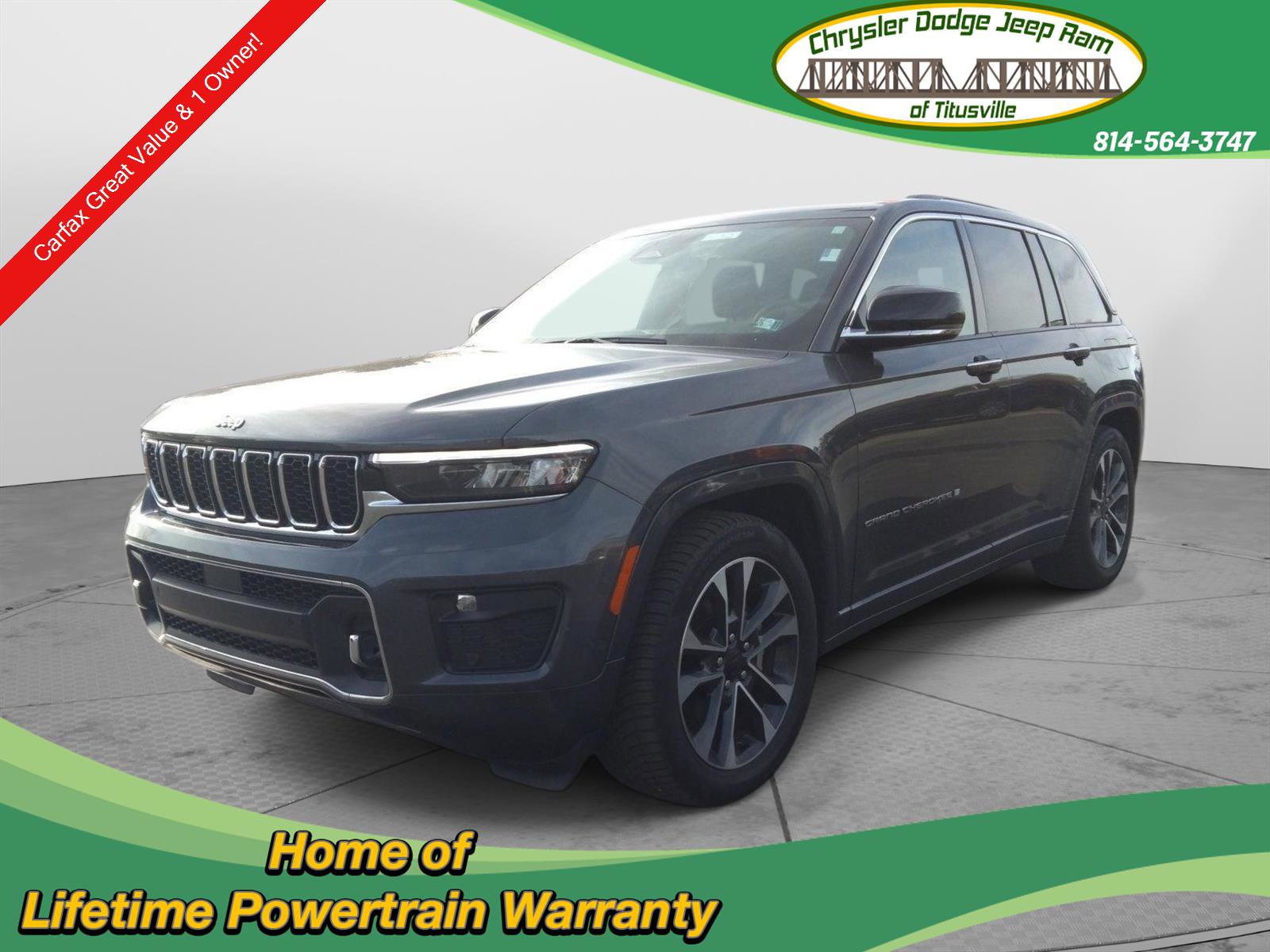 Used 2022 Jeep Grand Cherokee Overland w/ Luxury Tech Group IV